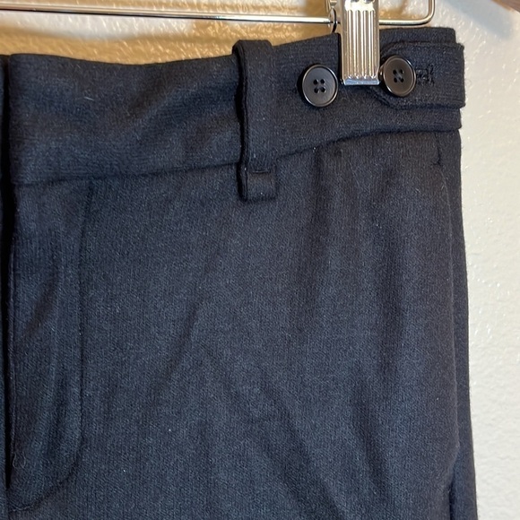 NWT Banana Republic Black Wool Blend Pants - Picture 3 of 15